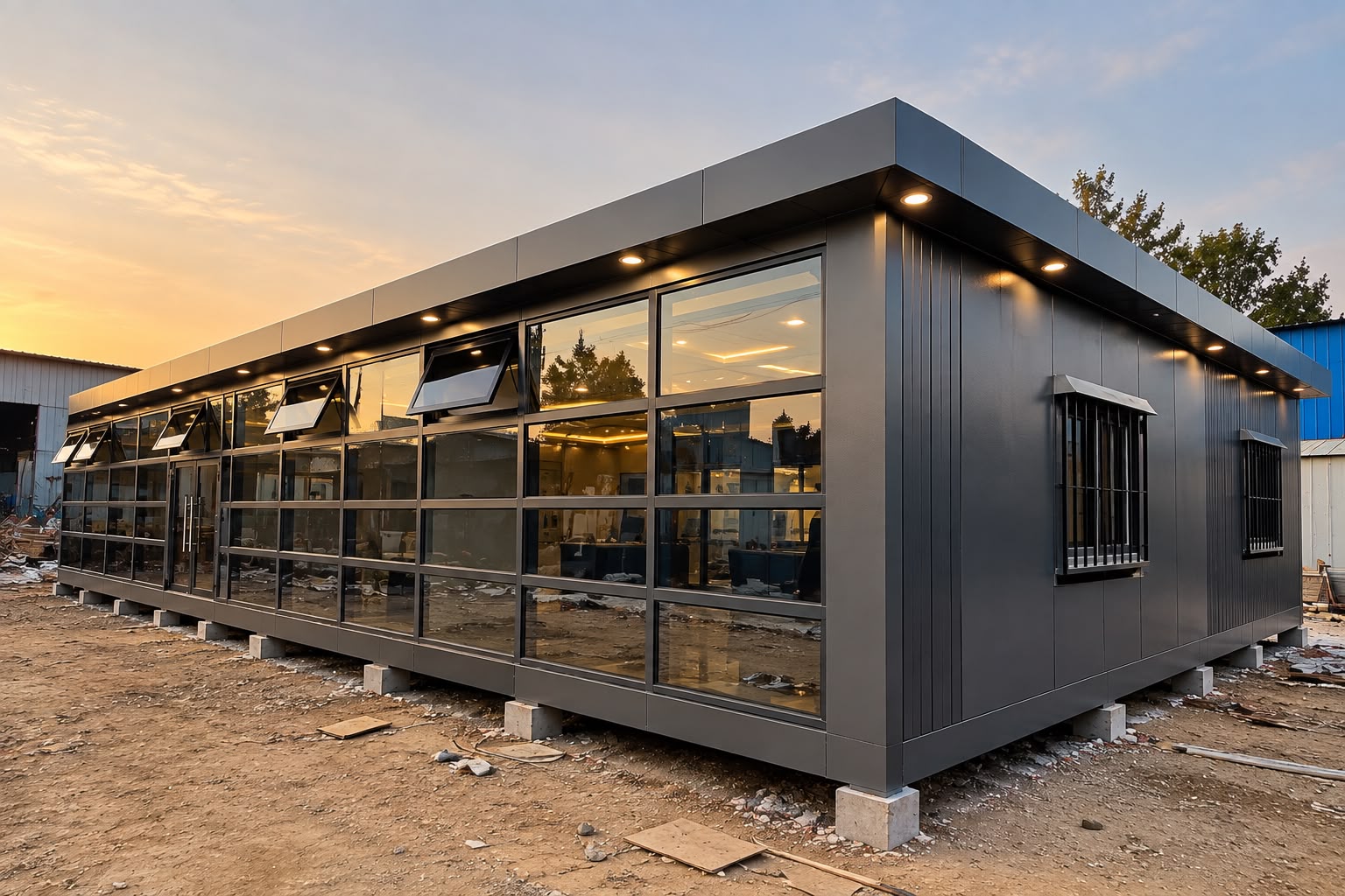 40x15 Luxury Premium Office Cabin